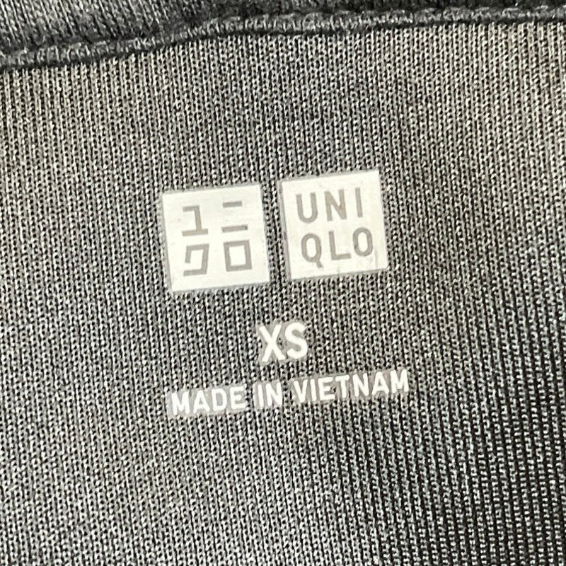 Uniqlo Black Yoga Gym Athletic Activewear Crop Hoodie Sweater Sweatshirt Top XS - Image 4