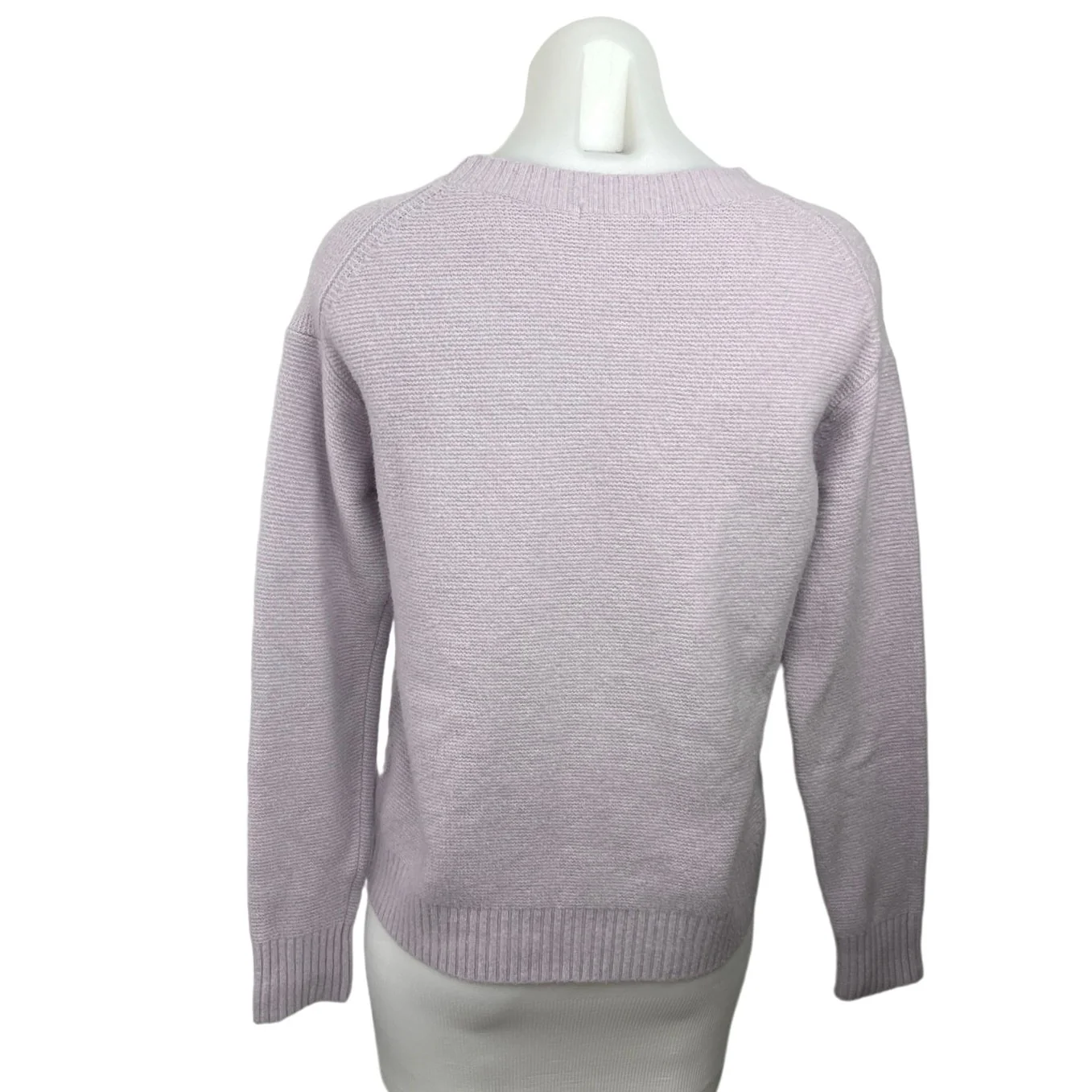 Uniqlo Women's Purple Long Sleeve Crew Neck Knit Pullover Sweater Top Size XS - Image 2