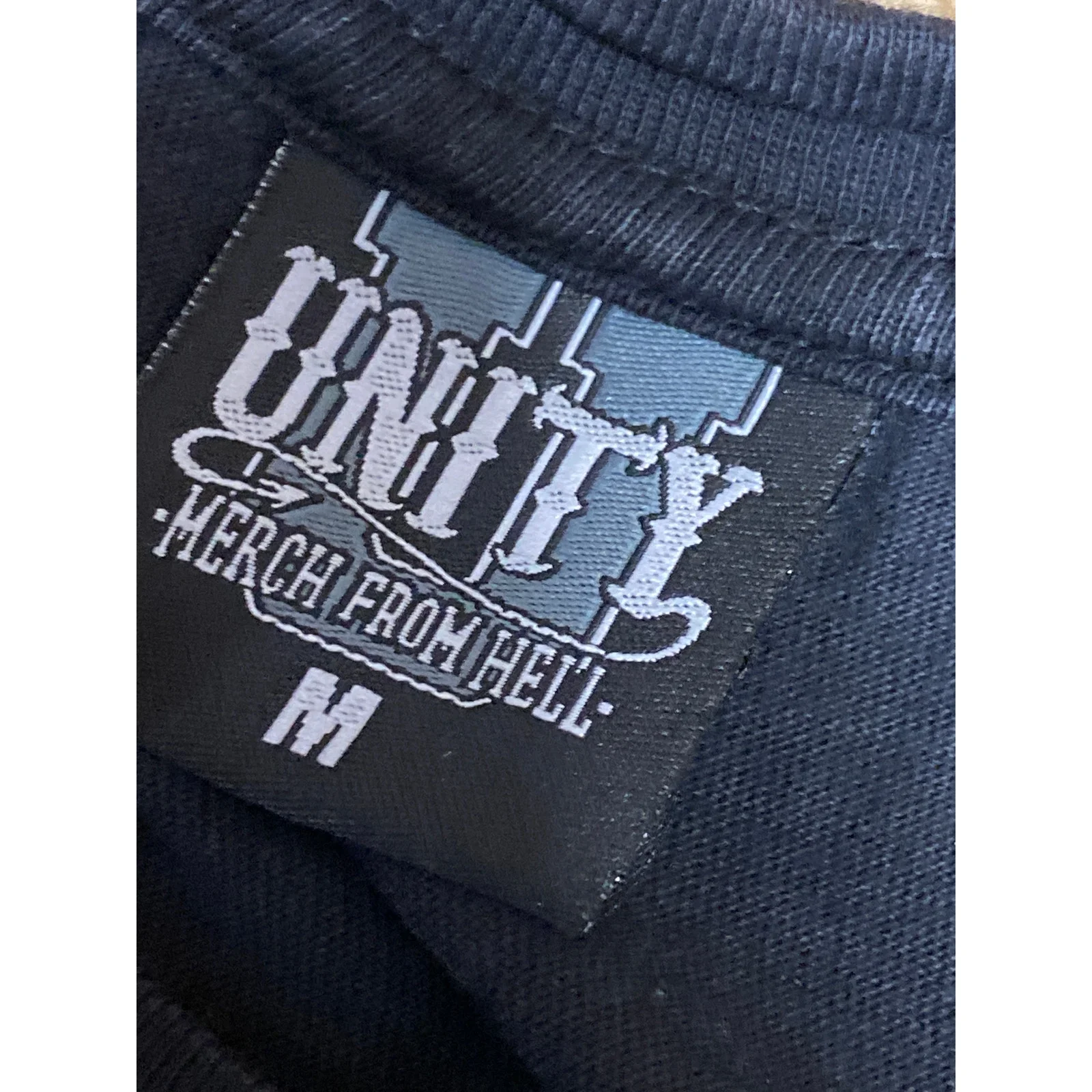 Unity Slipknot Men's Black Short Sleeve Metal Band Rock T Shirt Tee Top Size M - Image 3