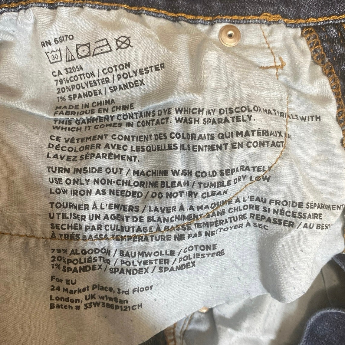 Urban Outfitters BDG Twig High Rise Classic Skinny Ankle Denim Jeans Pants Sz 28 - Image 6