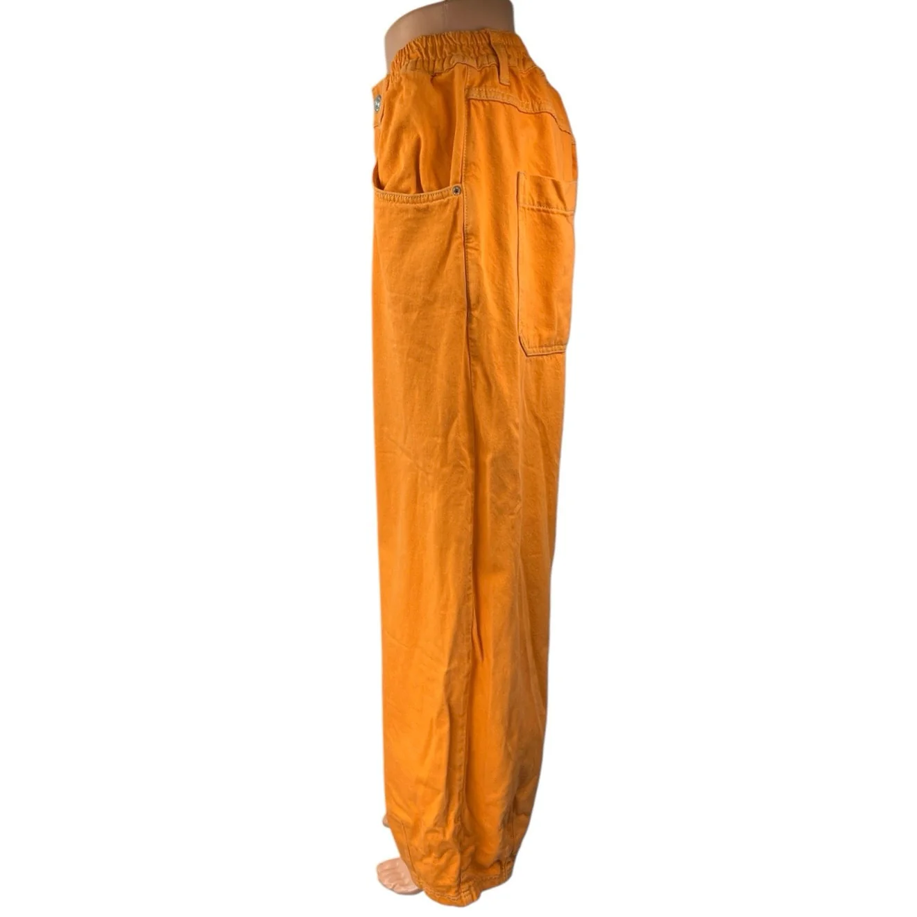 Urban Outfitters BDG Willow 90s Baggy Orange High Waist Straight Denim Jeans 29 - Image 2