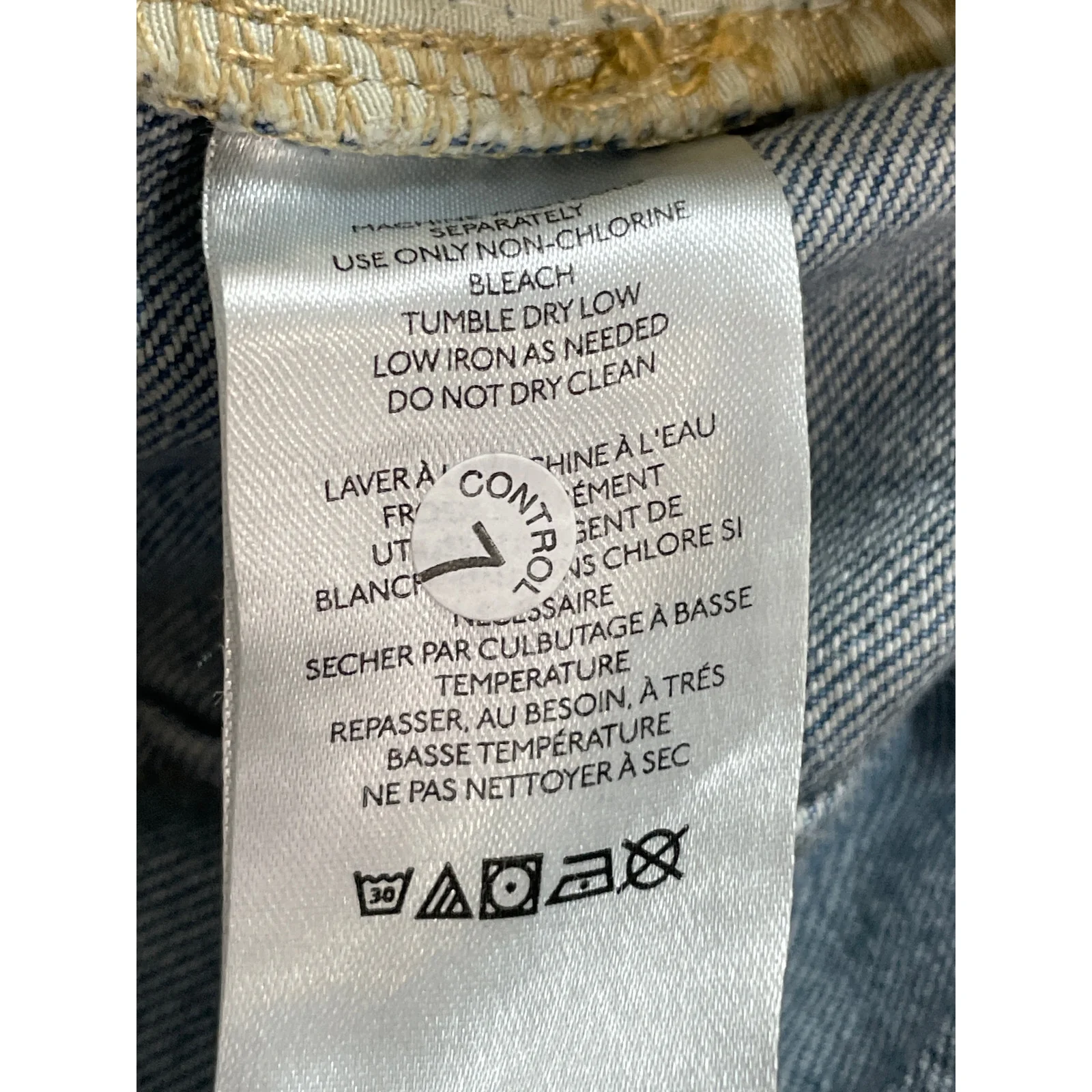 Urban Outfitters BDG Women's Blue High Rise Lace Up Flared Denim Jeans Size 26 - Image 6