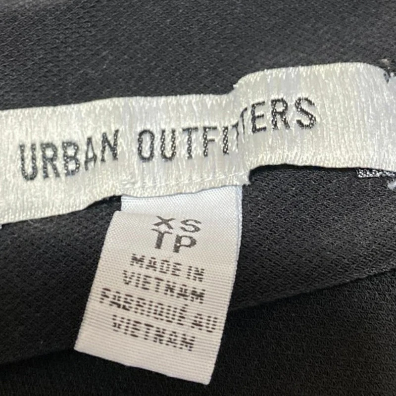 Urban Outfitters Black Sleeveless Strapless Asymmetric Bandeau Tube Tank Top XS - Image 3
