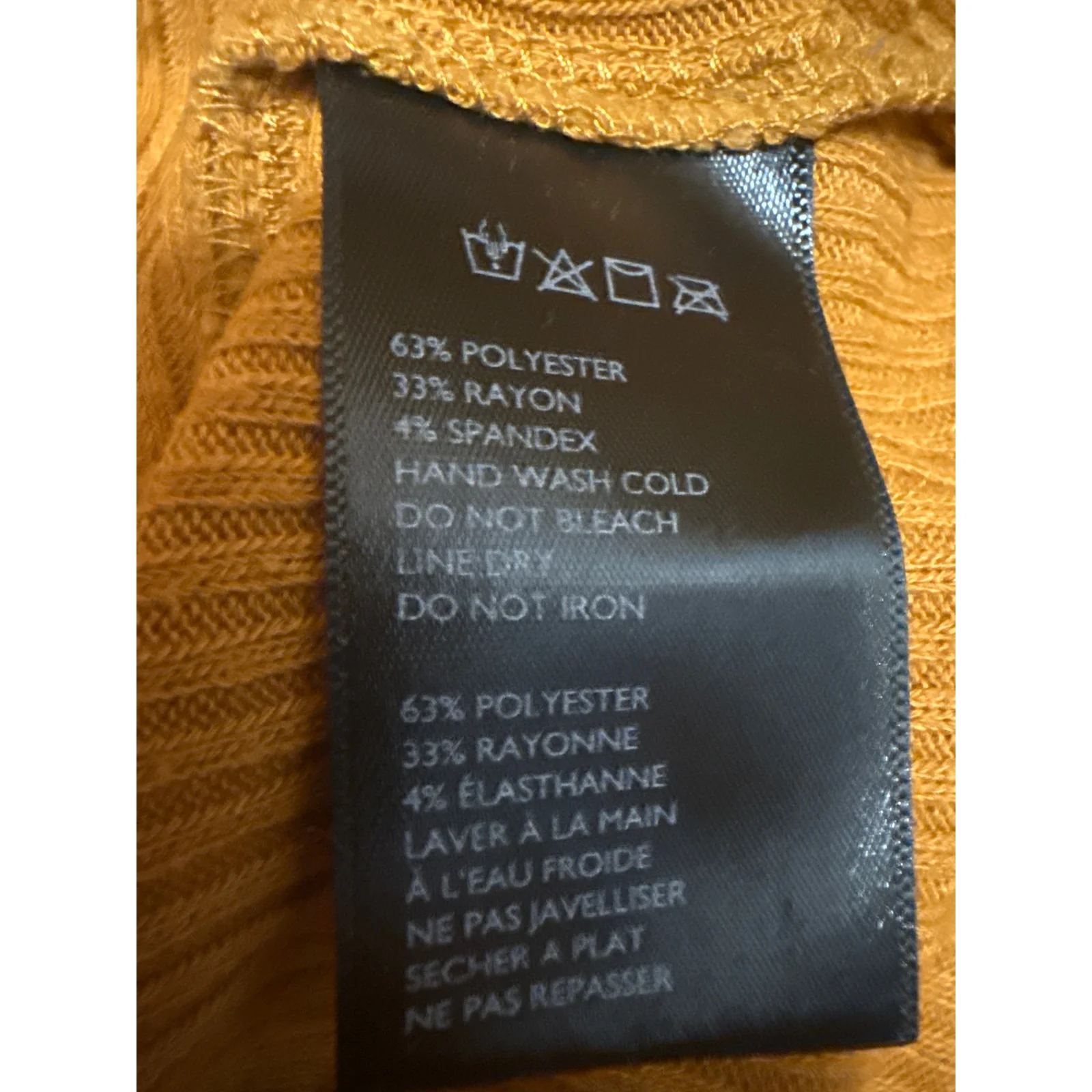 Urban Outfitters Out From Under Tan Long Balloon Sleeve Boxy Cropped Sweater XS - Image 5