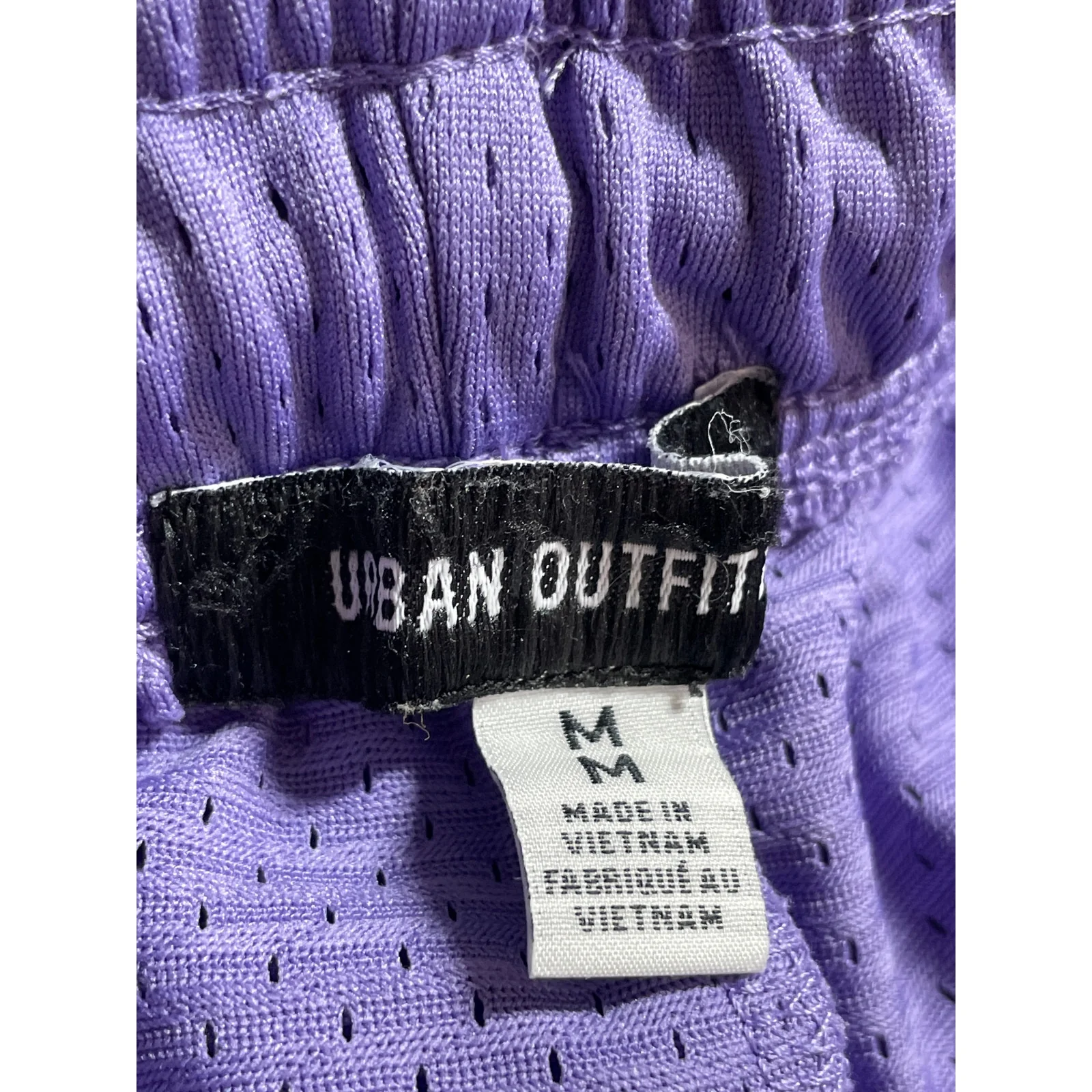 Urban Outfitters Purple Elastic Waist Athletic Activewear Basketball Shorts Sz M - Image 6