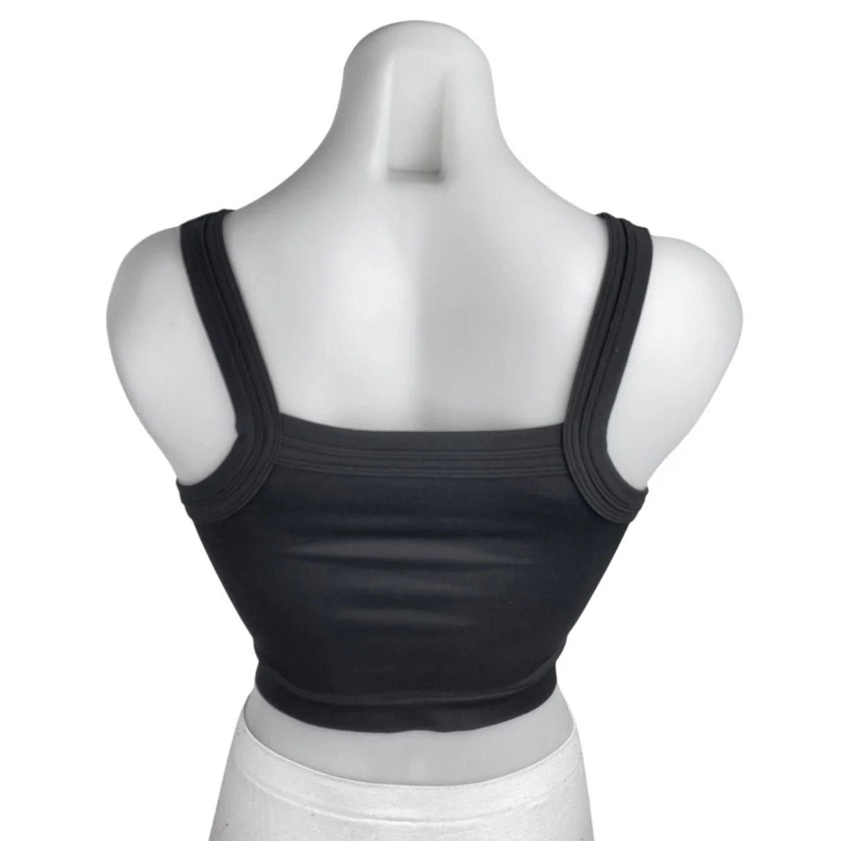 Urban Outfitters Women's Black Sleeveless Knit Cami Camisole Tank Crop Top XS/S - Image 2