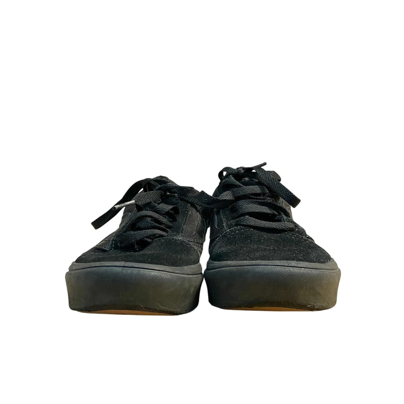 Vans Old Skool Unisex Black Lace Up Low Top Suede Casual Sneakers Shoes Size 6 - Image 2