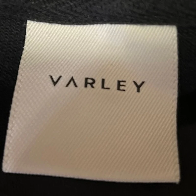 Varley Women's Black Long Sleeve Turtleneck Drawstring Sweatshirt Sweater Top S - Image 3