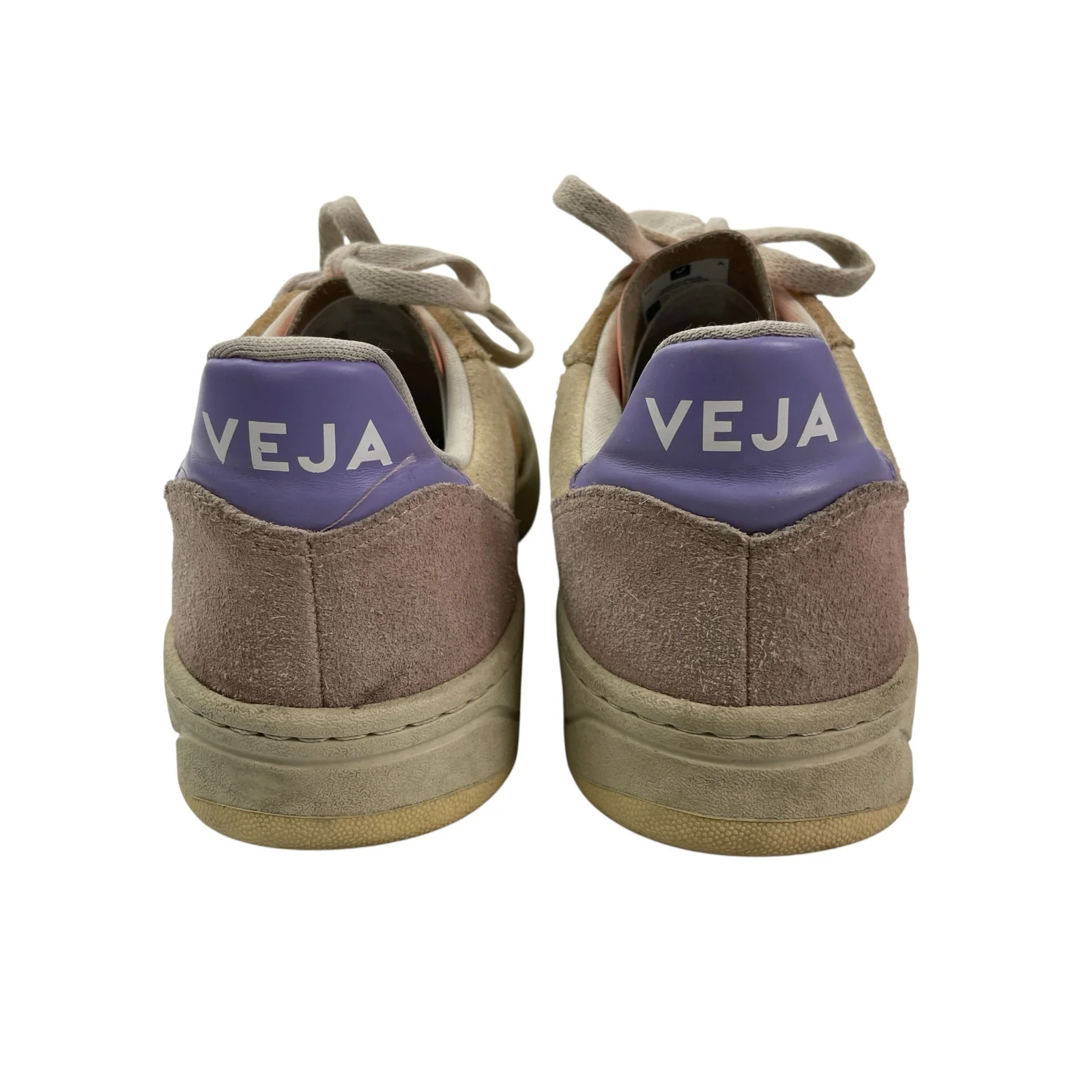 VEJA V-10 Women's Multicolor Low Top Lace Up Round Toe Athletic Sneakers Shoes 8 - Image 3