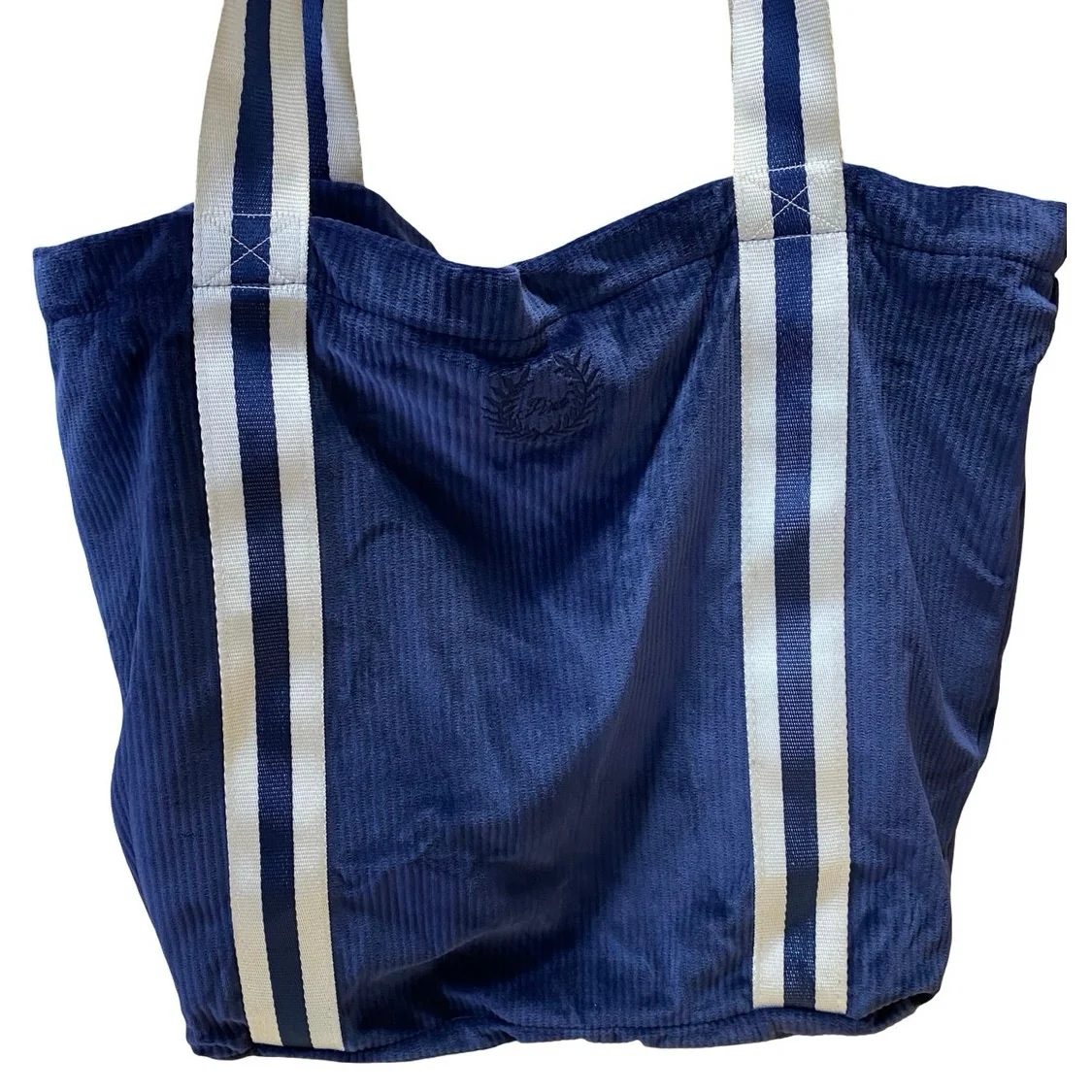 Victoria Secret PINK Women's Navy Blue Shopper Shoulder Tote Bag Handbag OS