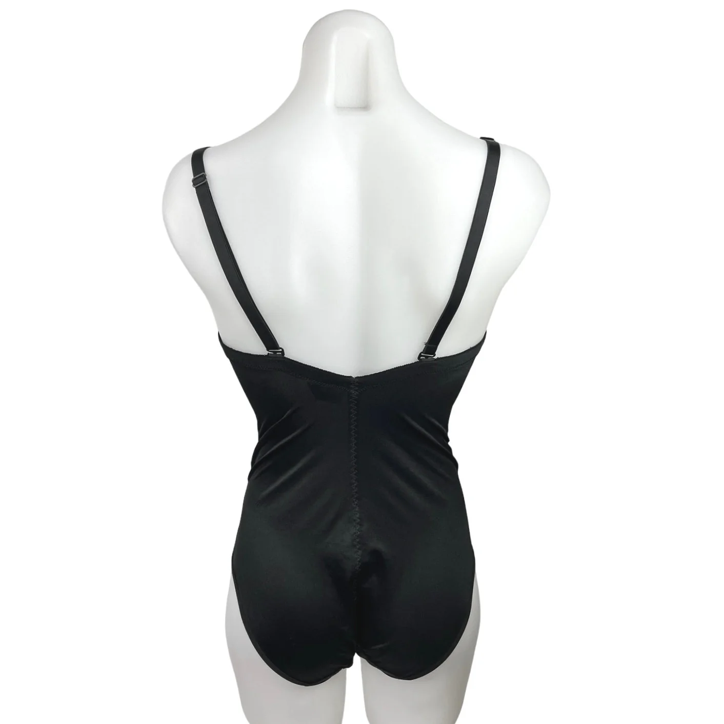 Victoria's Secret Women's Black Adjustable Straps Onepiece Bodysuit Size 36B - Image 2