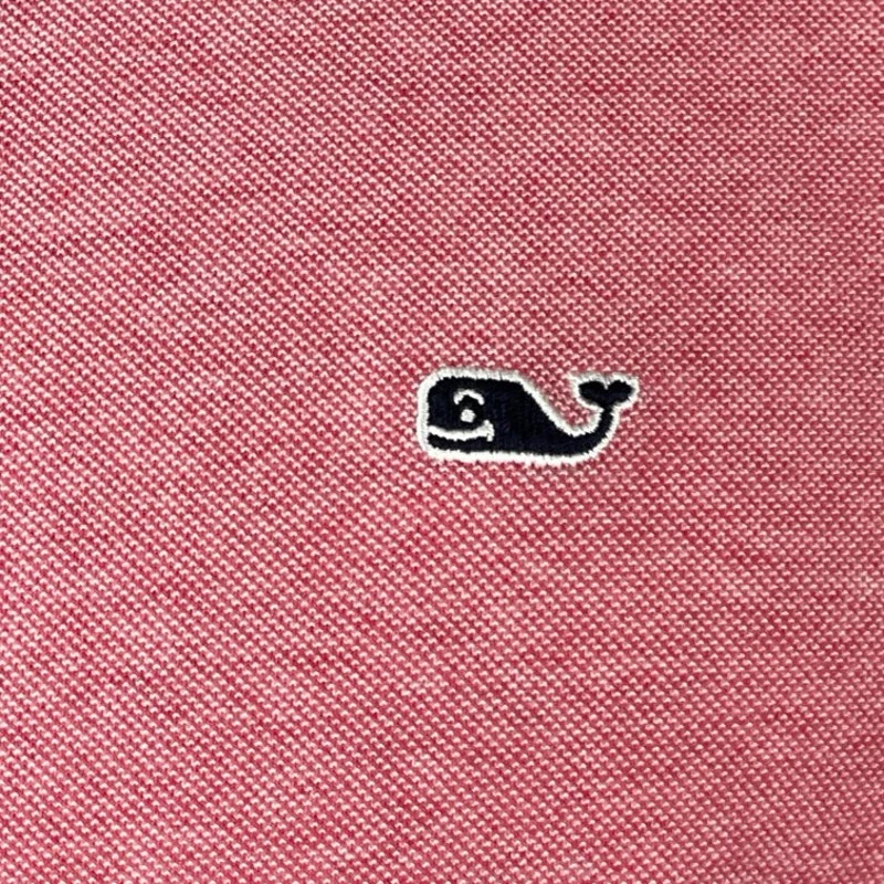 Vineyard Vines Edgartown Embroidered Logo Collared Short Sleeve Polo Shirt Top L - Image 2