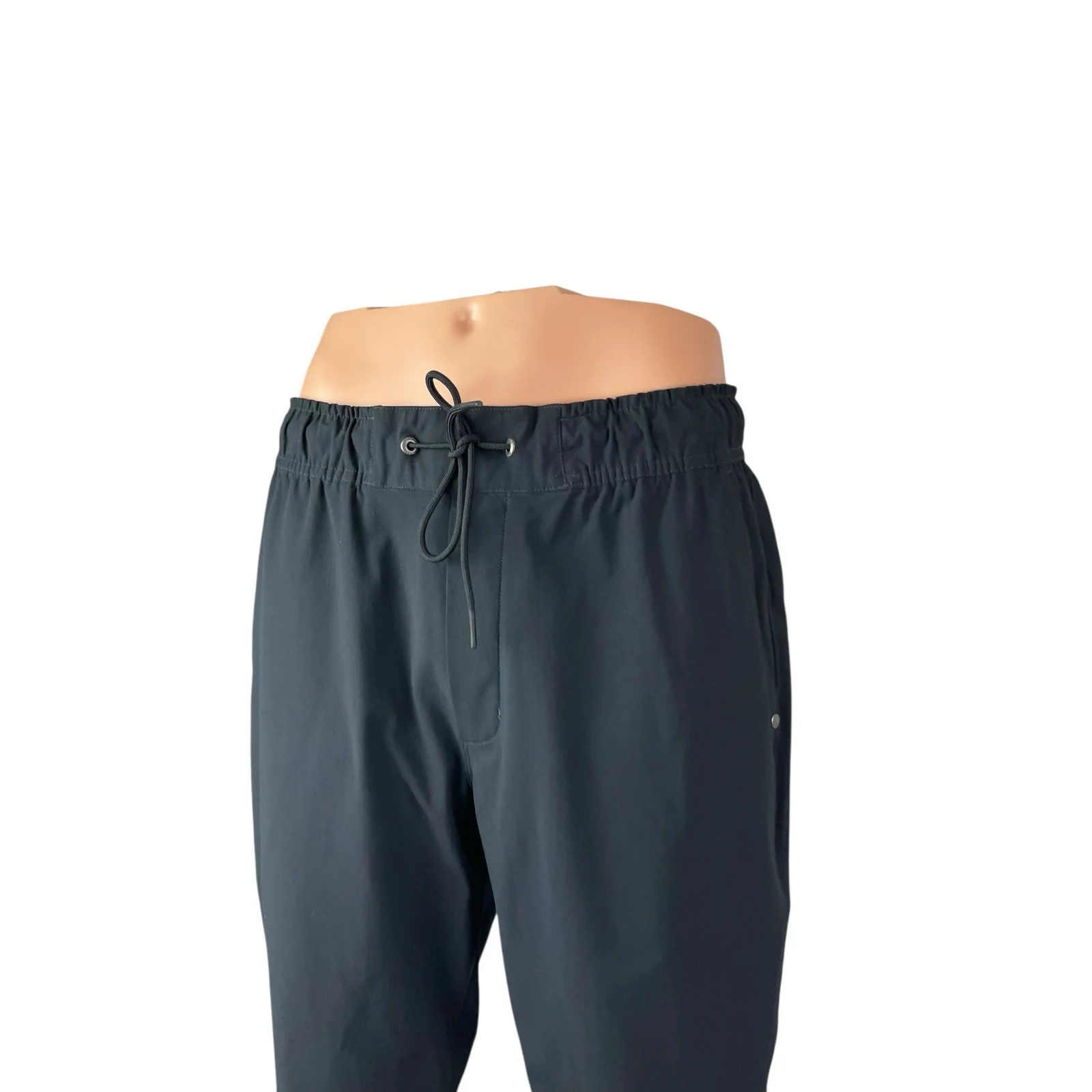 Vuori Men's Black Yoga Athletic Activewear Track Trousers Jogger Sweat Pants L - Image 2