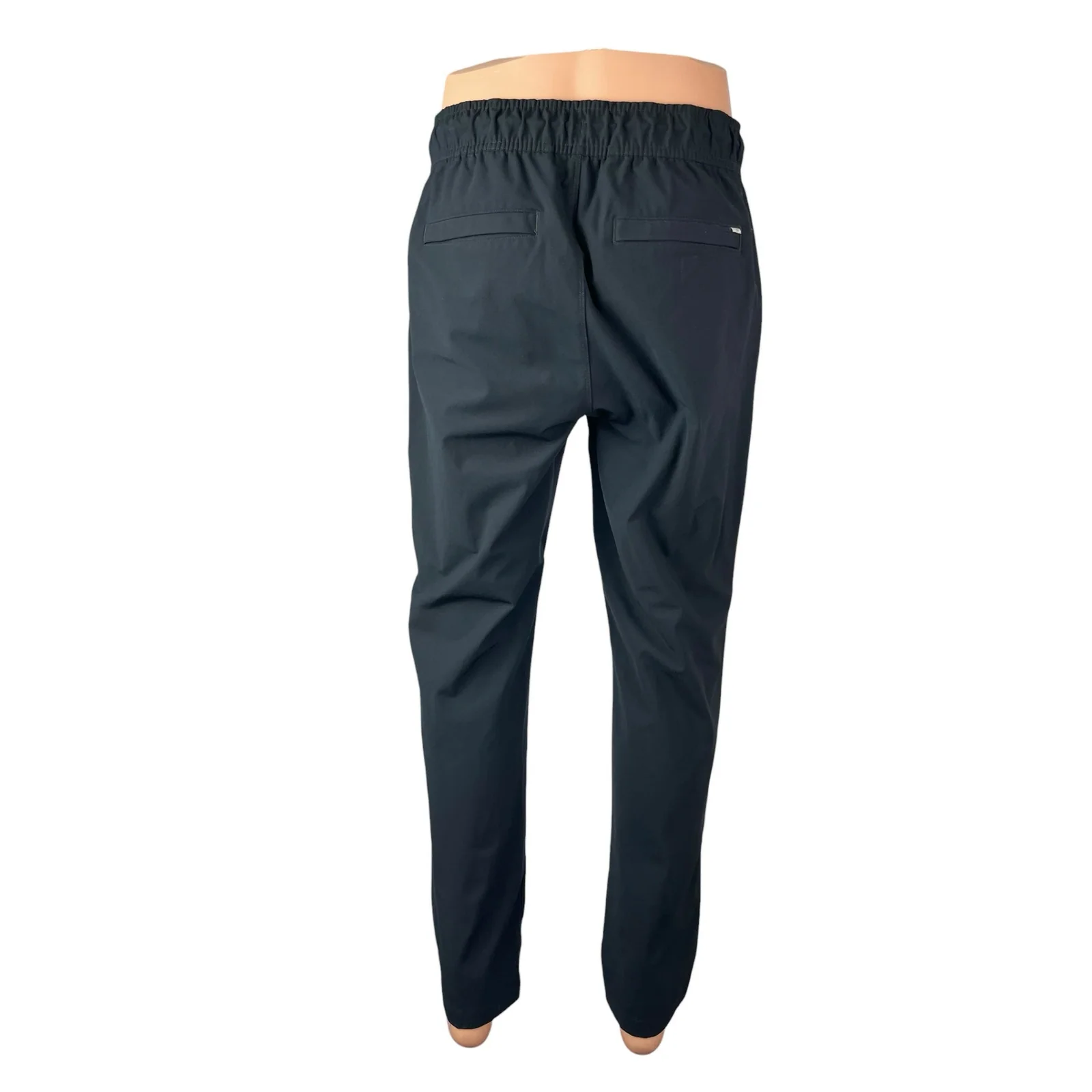 Vuori Men's Black Yoga Athletic Activewear Track Trousers Jogger Sweat Pants L - Image 4