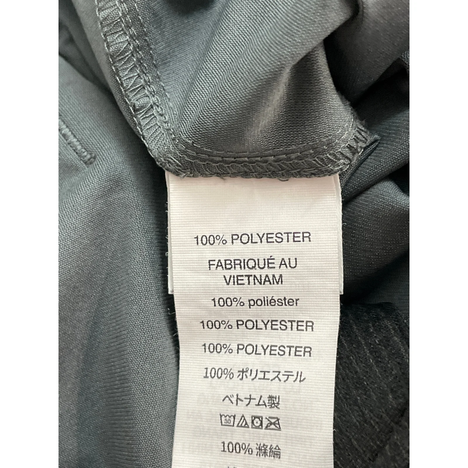 Vuori Men's Gray High Rise Tapered Athletic Activewear Trousers Jogger Pants M - Image 5