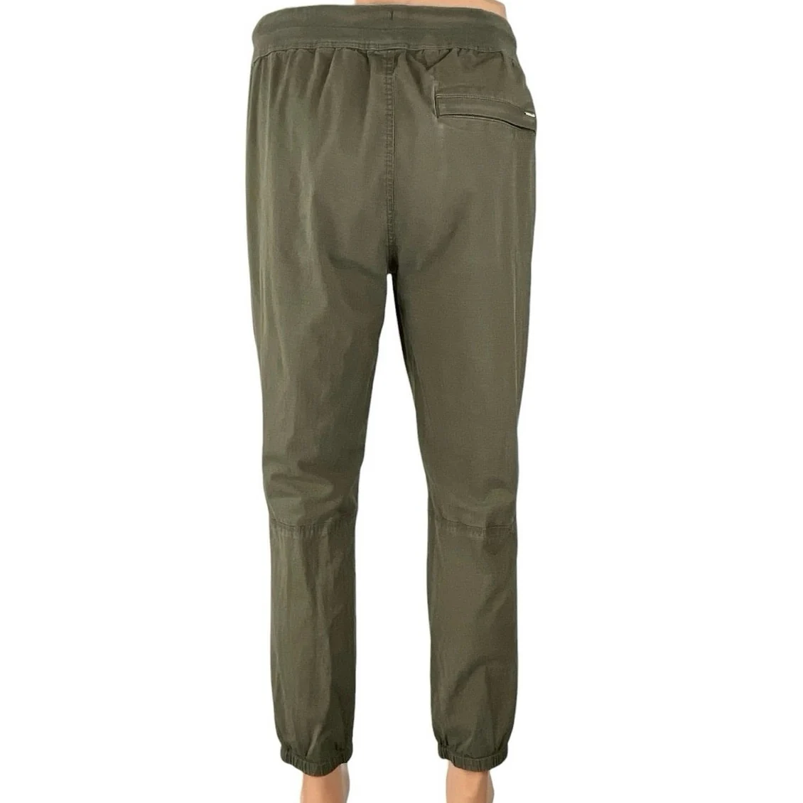 Vuori Ripstop Traveler Men's Green Drawstring Tapered Trousers Jogger Pants 32 - Image 3