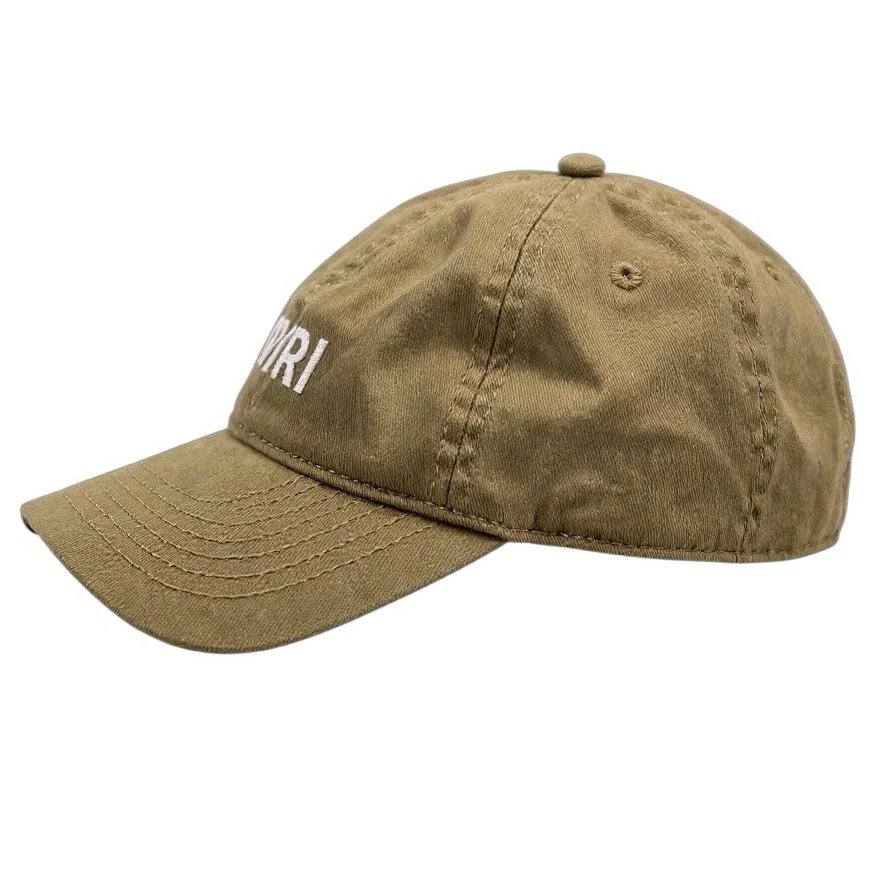 Vuori Unisex Brown Tan Embroidered Logo Adjustable Strap Basball Ball Cap Hat OS - Image 2