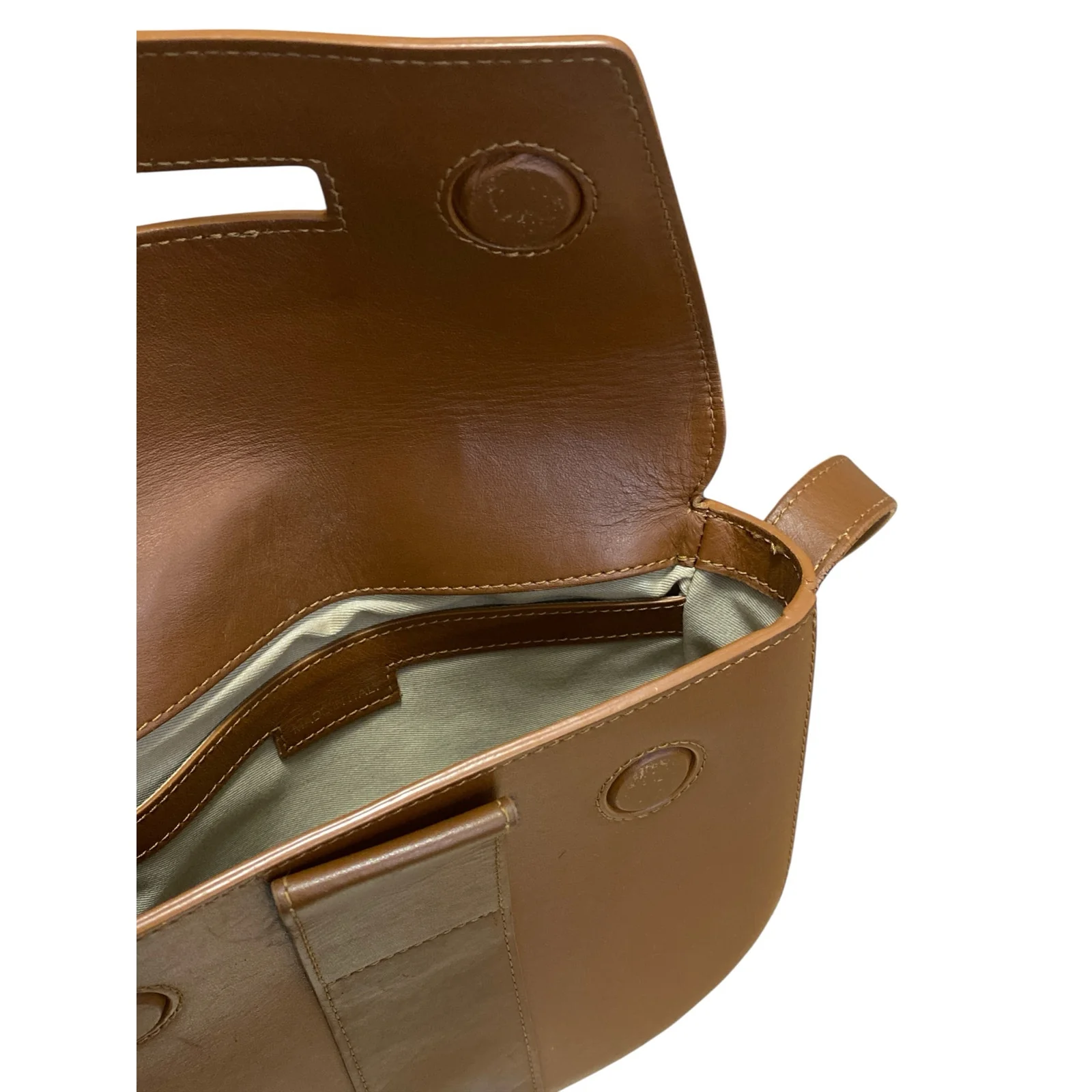 Wandler Miles Brown Leather Minimalist Rounded Shoulder Crossbody Handbag OS - Image 5