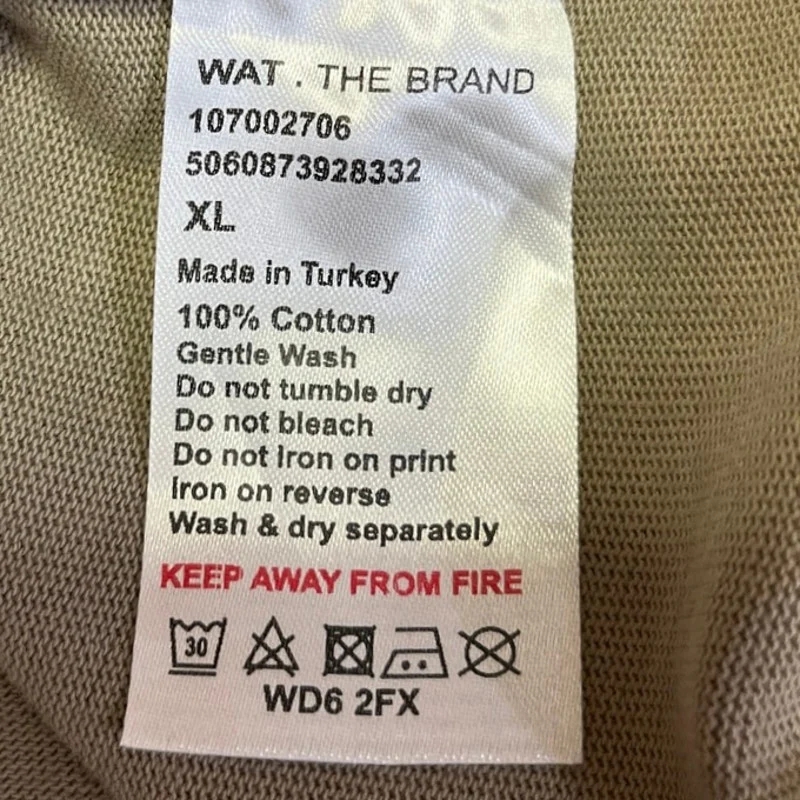 Wat. The Brand Women's Khaki Knit Short Sleeve Pullover Tee T-Shirt Tee Top XL - Image 4