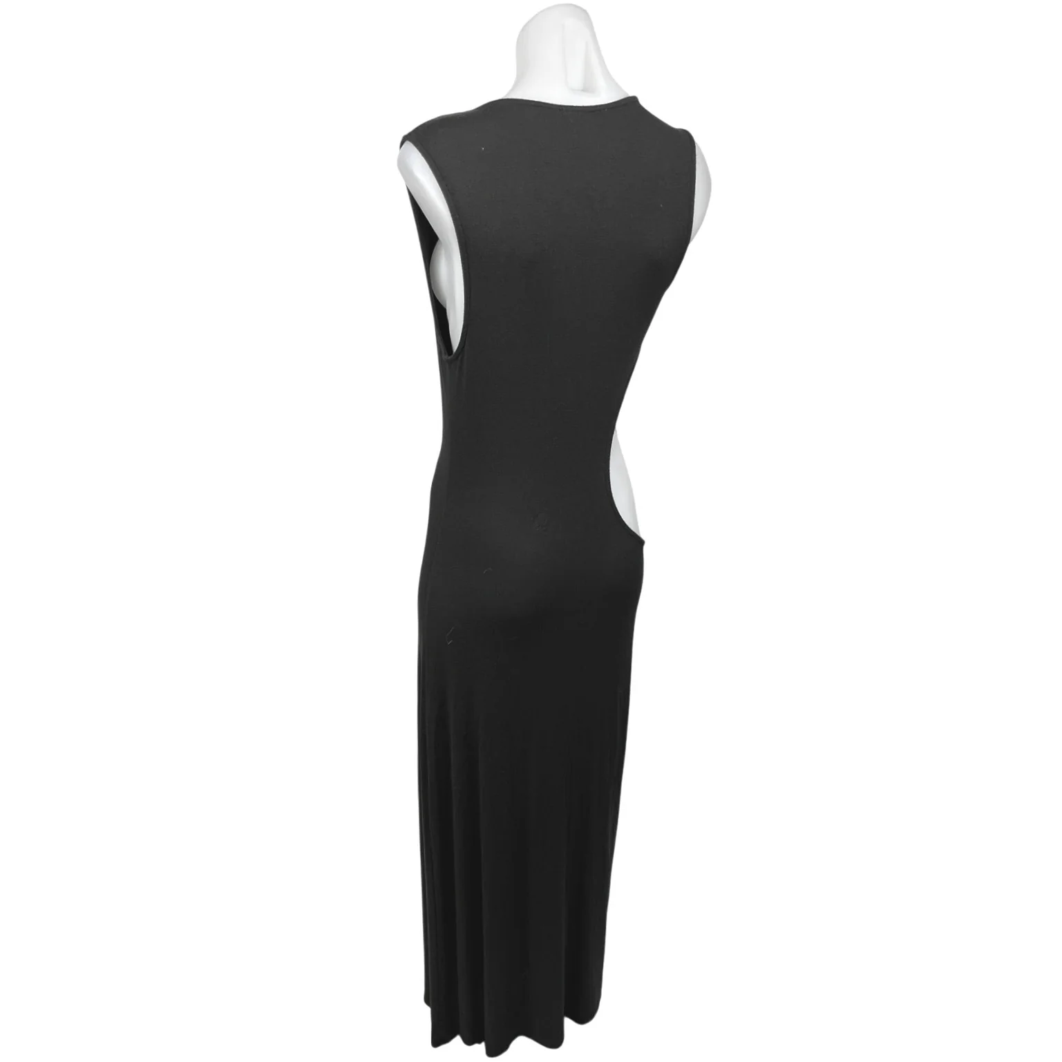 WeWoreWhat Black Sleeveless Cutout Stretch Pullover Maxi Bodycon Dress Size S - Image 3