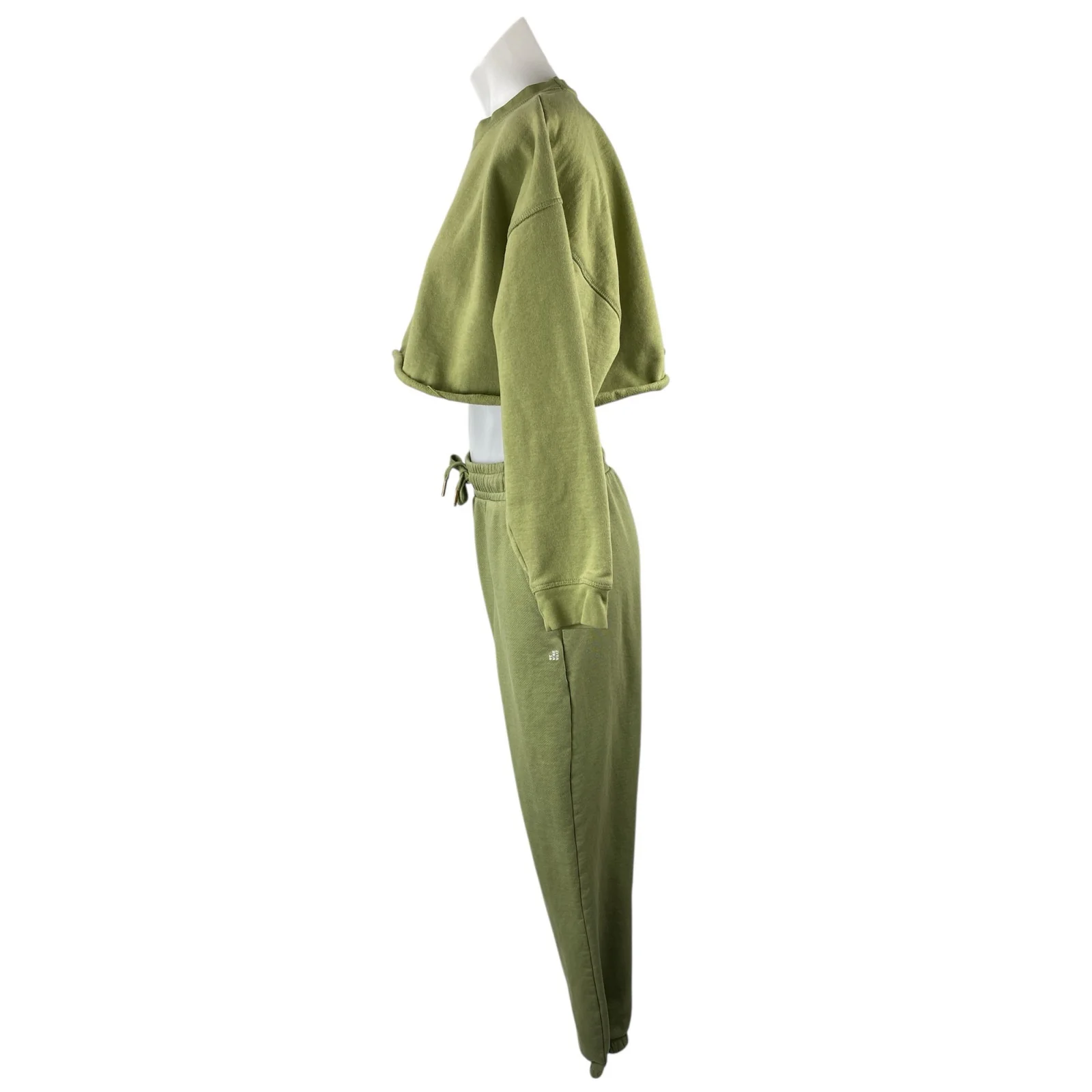 WeWoreWhat Green Hooded Sweatshirt Jogger Sweat Pants Athletic Activewear Set S - Image 5