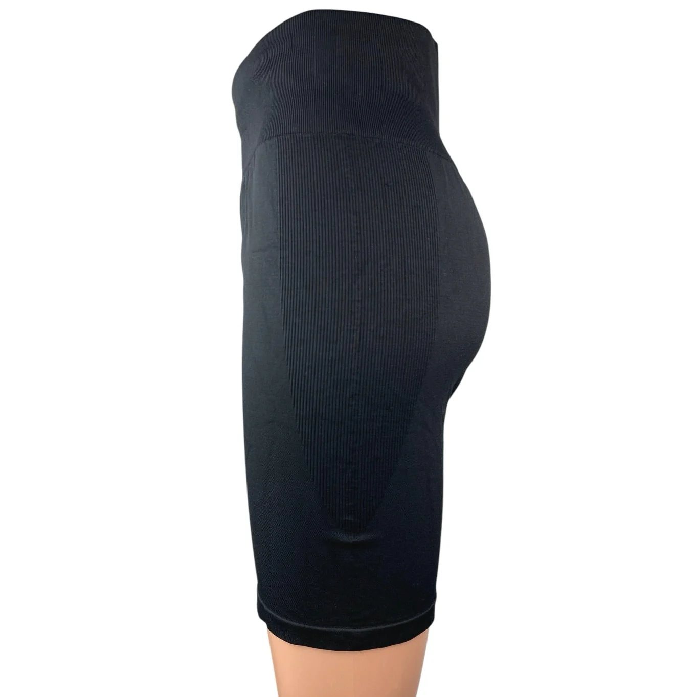WeWoreWhat Women's Black High Waist Athletic Biker Bike Running Shorts Size L - Image 2
