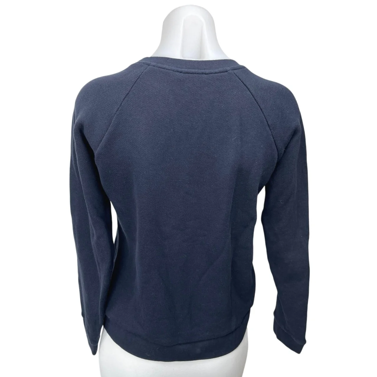 Whistles Women's Black Floral Embroidered Long Sleeve Pullover Sweatshirt Top S - Image 2