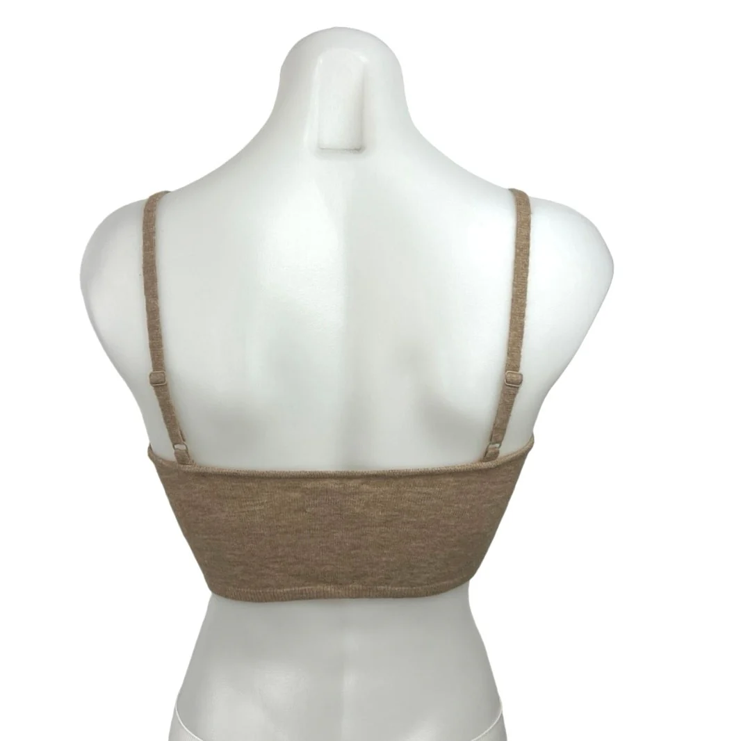 Aritzia Wilfred Women's Spaghetti Adjustable Strap Pullover Tank Bra Top Size S - Image 2