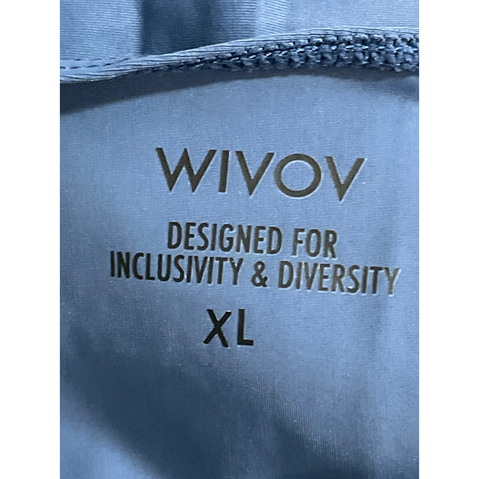 Wivov Women's Blue Racerback Yoga Workout Running Athletic Tank Top Size XL - Image 5
