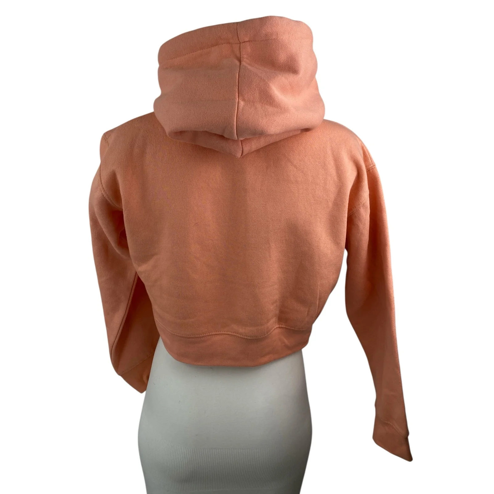 Women's Coral London England Hoodie Hooded Long Sleeve Cropped Sweatshirt S/M - Image 2
