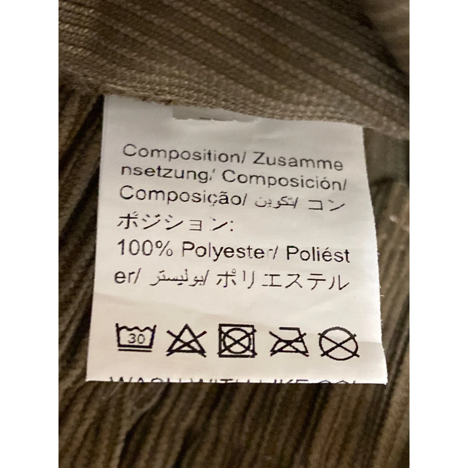 Women's Corduroy Fairycore Embroidered Elastic Waist Wide Leg Paperbag Shorts M - Image 5