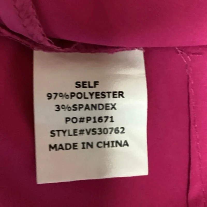 Womens Pink Satin High Slit Side Zipper Casual Party Midi A-Line Skirt Size S - Image 4