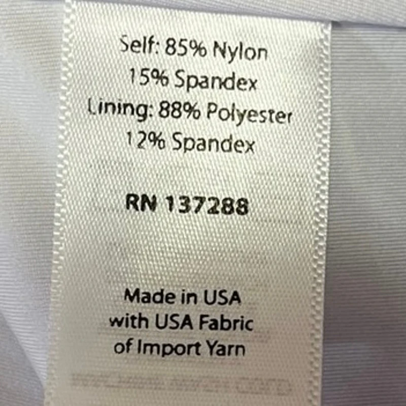 Year of Ours NWT Purple Ribbed Scoop Neck Activewear Fitness Gym Crop Tank Top L - Image 4