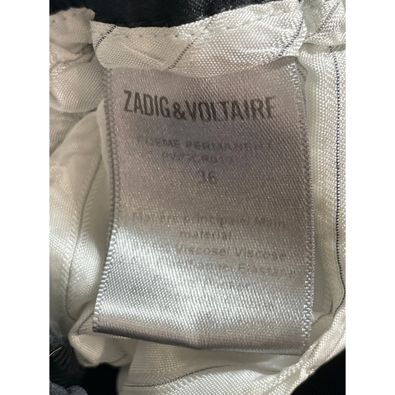 Zadig & Voltaire Mid Rise Yoga Athletic Activewear Track Trousers Sweat Pants 36 - Image 5