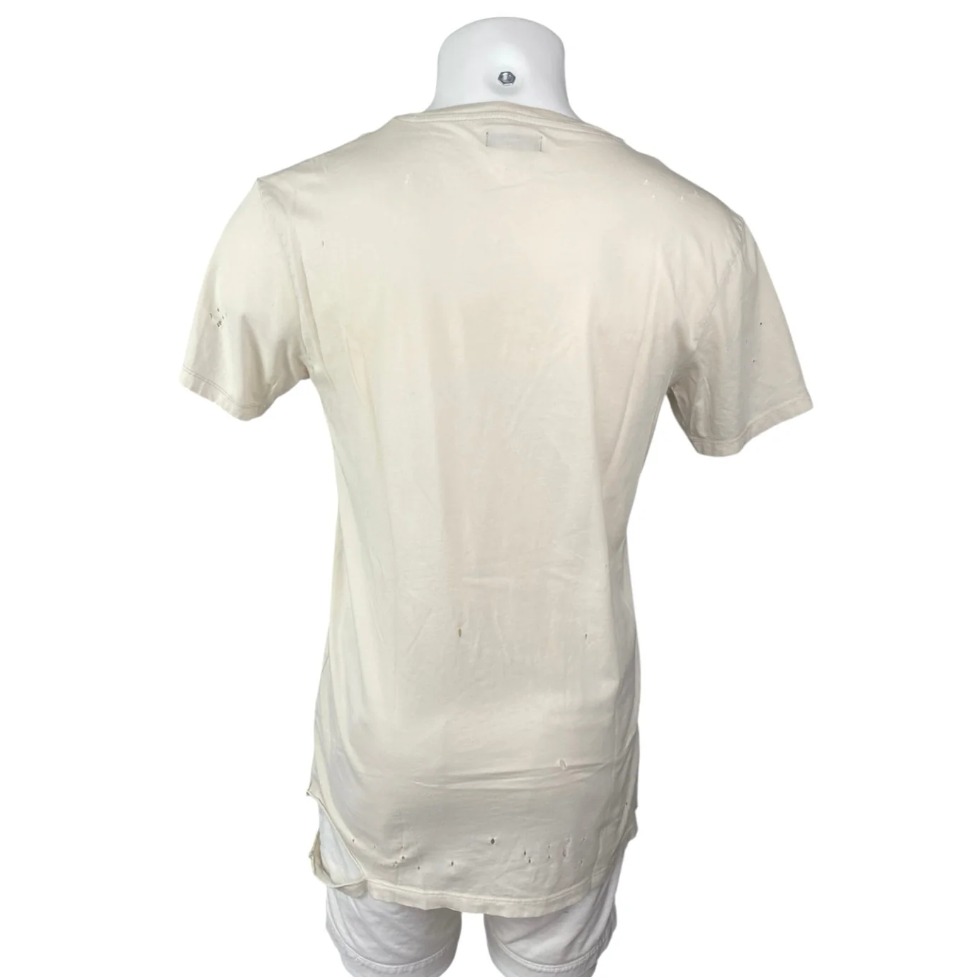 Zara Men's Beige Loud Minds Graphic Print Short Sleeve T Shirt Tee Top Size S - Image 2