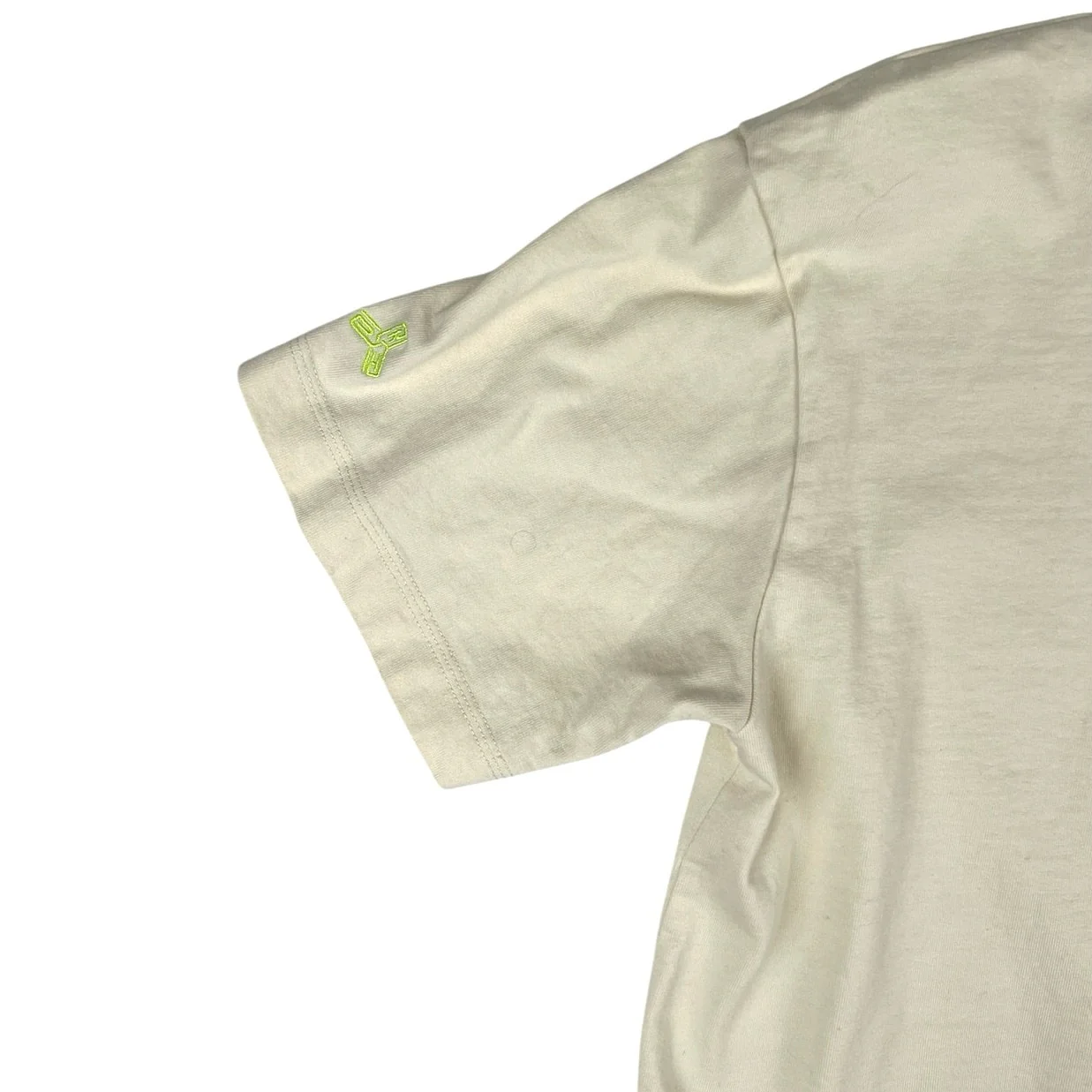Zara Rhuigi Unisex Cream Red Crew Neck Short Sleeve Basic T Shirt Tee Top Size S - Image 3