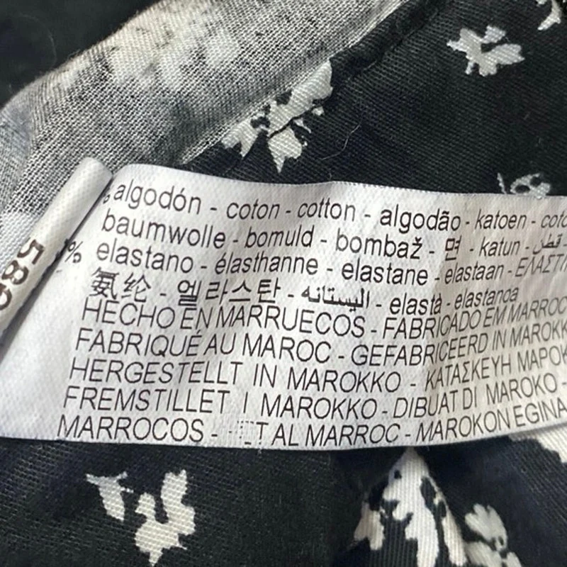Zara Women's Black Floral Ruffle Faux Wrap Zipper Mini A-Line Flared Skirt Sz XS - Image 5