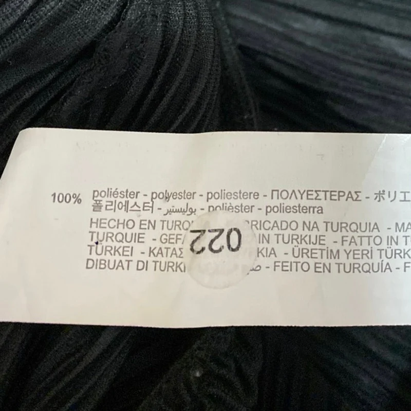 Zara Women's Black High Waisted Wide Leg Pull On Trousers Dress Pants Size M - Image 5