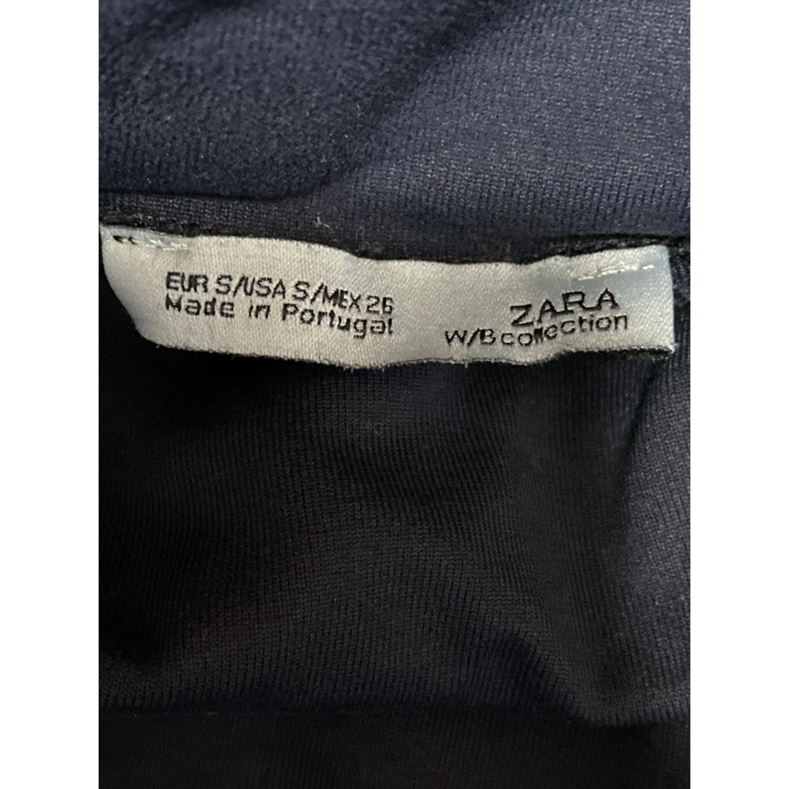Zara Women's Black Long Sleeve Turtleneck Knit Base Layer Sweater Top Size S - Image 5