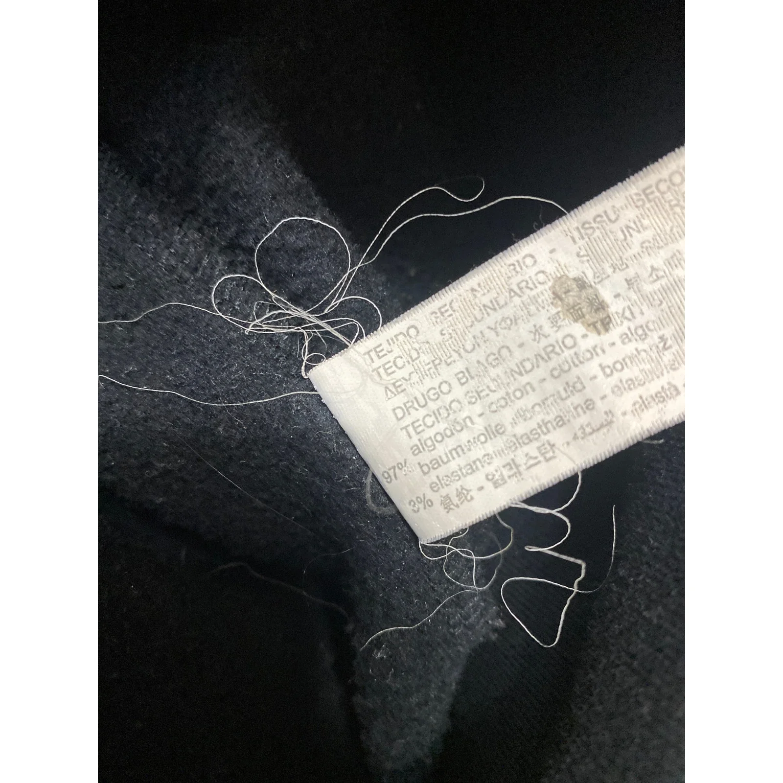 Zara Women's Black Yoga Gym Athletic Activewear Sweater Hoodie Sweatshirt Top M - Image 6