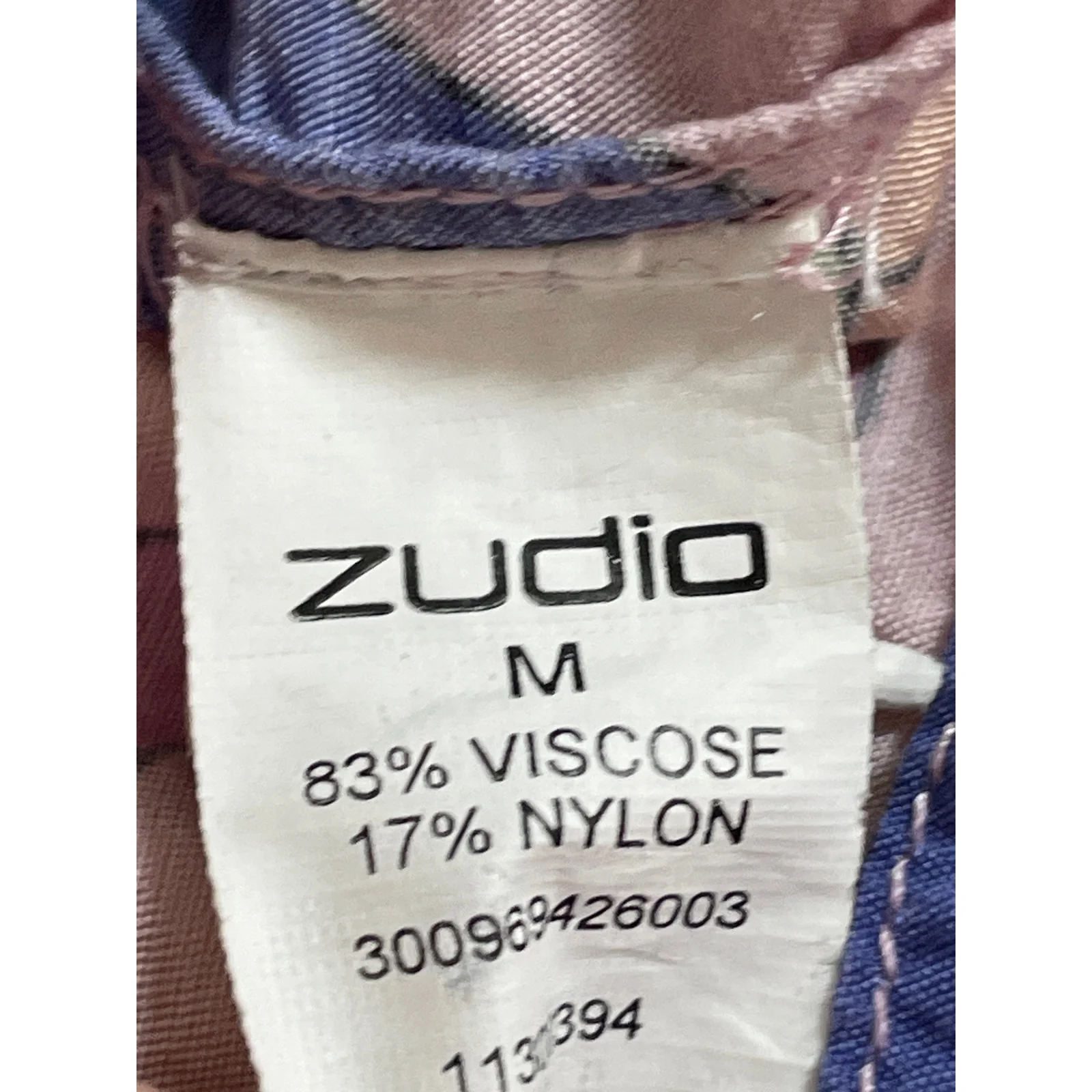 Zudio Women's Multicolor Floral Button Up Shirt Pants Sleepwear Pajama Set M/L - Image 7